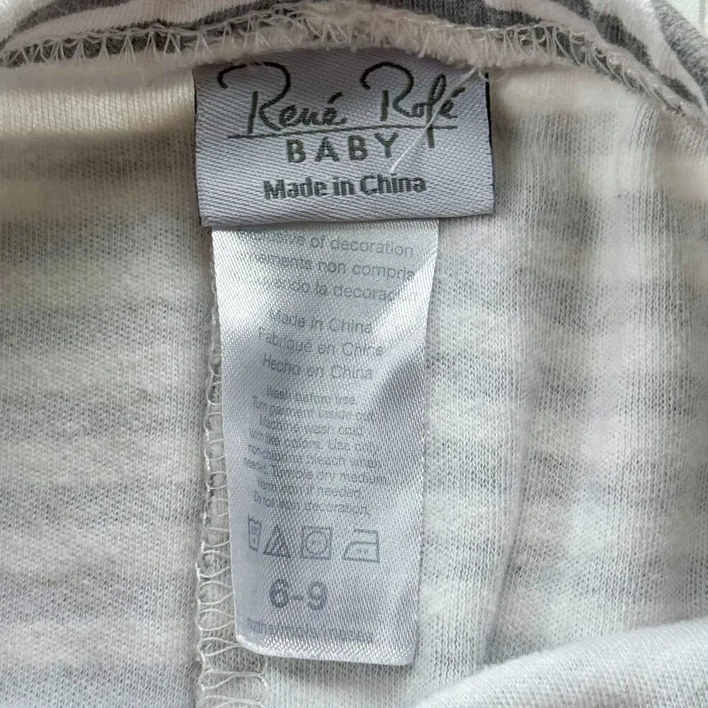 4/$10 - Rene Rofe Fox Baby Long Sleeve Onesie Bodysuit Set / Outfit